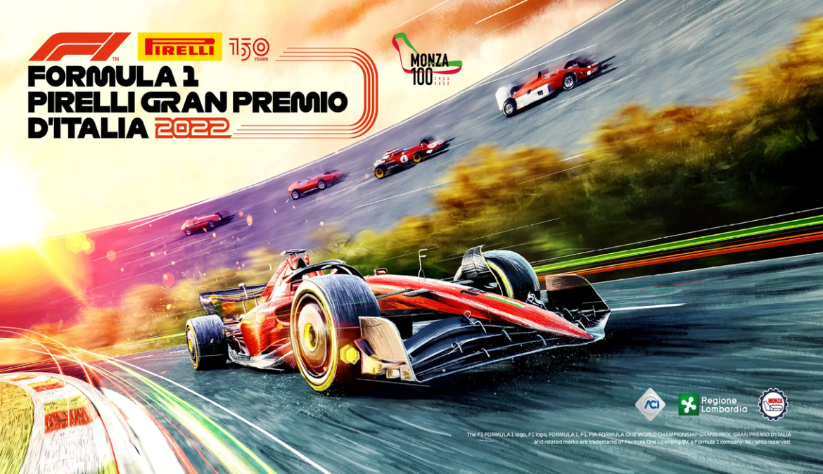 Le poster officiel de l’Italian GP