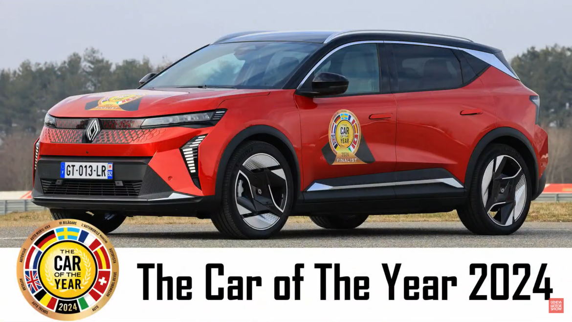 La RENAULT SCENIC E-TECH remporte le prix « THE CAR OF THE YEAR » 2024